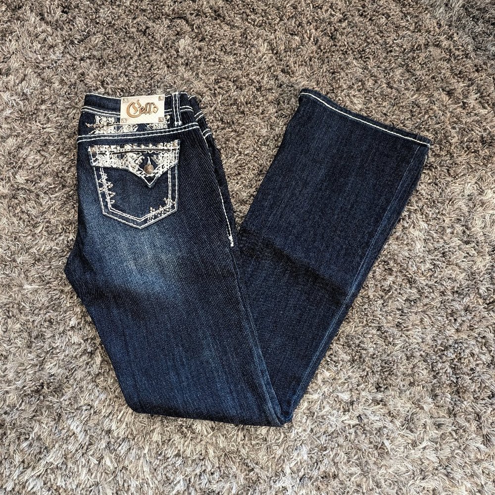 Cello Bootcut Jeans Size 9 Inseam 34
